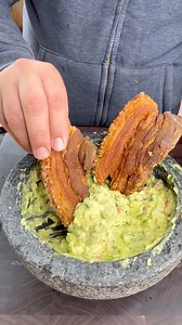 203K views · 2.8K reactions | Chicharrones with guacamole | Miguels cookingwithfire | Facebook