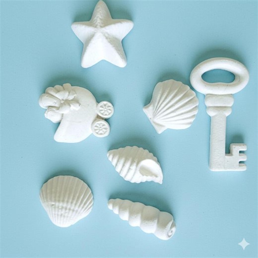 Coastal Decor Set – Handmade Seaside Sculptures, Minimal Beach House Table & Shelf Decor - Etsy