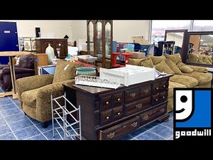 GOODWILL (3 DIFFERENT STORES) SHOP WITH ME FURNITURE KITCHENWARE DECOR SHOPPING STORE WALK THROUGH