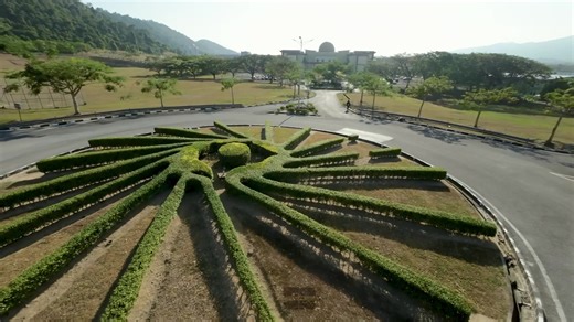 UniMap Library Morning Tour with FPV Drone