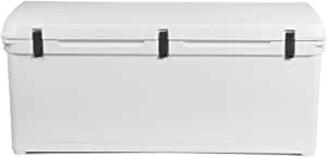 Engel Coolers ENG240 Cooler | 274 Can High Performance Durable Seamless Rotationally Molded Ice Box for Camping, Hunting, and Fishing - White