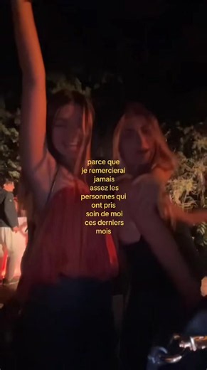 Remercier ceux qui ont pris soin de moi ces derniers mois