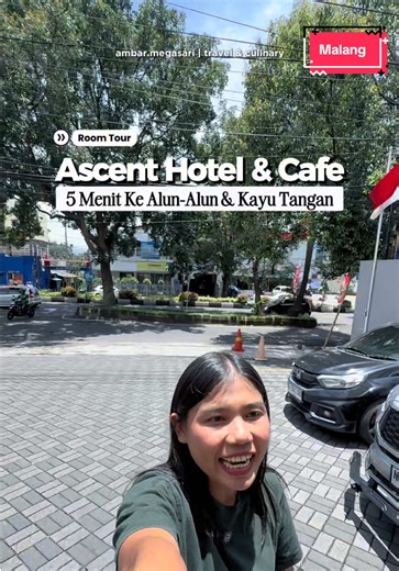 #edisihotelfebruari Nginep di Ascent Hotel & Cafe. Hotelnya ada di pusat kota, 5 menit ke Kayutangan dan Alun-Alun Malang. Punya Rooftop Pool tapi harganya mulai dari 300Ribuan. Gas Booking sekarang dari TikTok!!! #hotelmalang #malang #malangplacestogo #liburanmalang