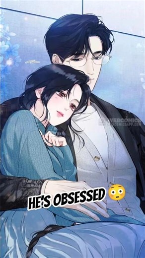He Couldn’t Kiss Her 🥹... #shorts #trending #manhwa #anime #webcomics
