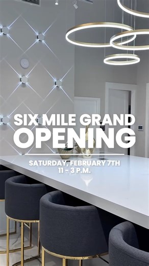 FIBB Aesthetics, Laser, and Wellness on Instagram: "The countdown is 𝗢𝗡… Six Mile’s Grand Opening is 𝗧𝗛𝗜𝗦 Saturday! 📆 𝗦𝗮𝘁𝘂𝗿𝗱𝗮𝘆, 𝗙𝗲𝗯𝗿𝘂𝗮𝗿𝘆 𝟳, 𝟮𝟬𝟮𝟲 ⏰ 𝟭𝟭:𝟬𝟬 𝗮.𝗺. – 𝟯:𝟬𝟬 𝗽.𝗺. 📍 𝟵𝟯𝟰𝟳 𝟲 𝗠𝗶𝗹𝗲 𝗖𝘆𝗽𝗿𝗲𝘀𝘀 𝗣𝗸𝘄𝘆, 𝗙𝗼𝗿𝘁 𝗠𝘆𝗲𝗿𝘀, 𝗙𝗟 𝟯𝟯𝟵𝟲𝟲 Enjoy sips, bites, and great company as you’re among the first to explore our brand-new space. Meet our expert team from all FIBB locations and enter for a chance to win incredible giveaways! Reserve your 
