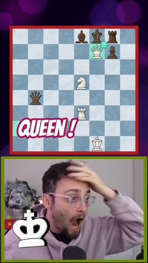 He Sac The Queen! #chess #brilliantmove #gothamchess
