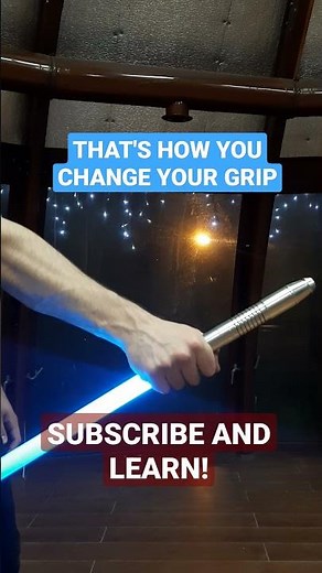 Lightsaber reverse grip tutorial