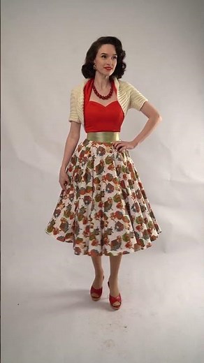 1950s Circle Skirt Christmas Presents by Vivien of Holloway | Classic Style & Timeless Fashion