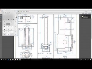 Drawing & Assembly Sheet ( Safety Valve ) AutoCAD