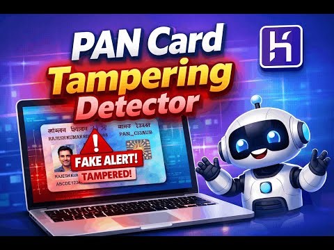 Data Science Project 1 : Pan Card Tempering Detector App | Deploy On Heroku