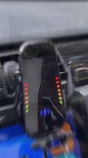 Wireless charging and max 66w wired charging car phone holder infrared sensor automatic opening and closing RGB lights dancing with sound high tech high value 360 degree rotating horizontal and vertical screen freedom switch #newyearnewme #phonemountforcar #caraccessories #carphonemount #wirelesscharger