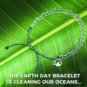 We are supporting the Earth Day Network with our Limited Edition Earth Day Bracelet. Make a difference today by pulling a pound of trash from the ocean and coastlines and help us fight climate change. | 4ocean