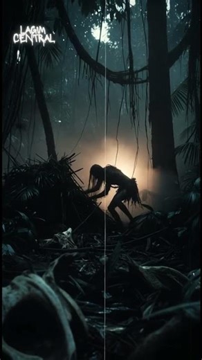 FERAL HUMAN FOUND LIVING IN THE JUNGLE
