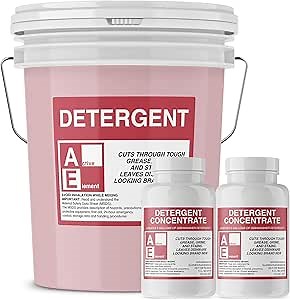Amazon.com: Active Element Commercial Dishwasher Detergent - Makes One 5 Gallon Pail - Industrial Dish Detergent - For High and Low Temp Dishwasher Machine : Industrial & Scientific