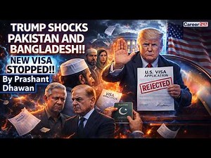 TRUMP SHOCKS PAKISTAN AND BANGLADESH!! New Visa Stopped for Both Countries!! By Prashant Dhawan