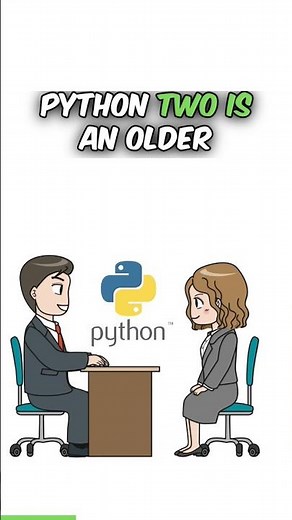 Difference between python 2 and python 3 #pythonprogramming