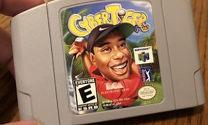 Retro golf video game review: CyberTiger for N64