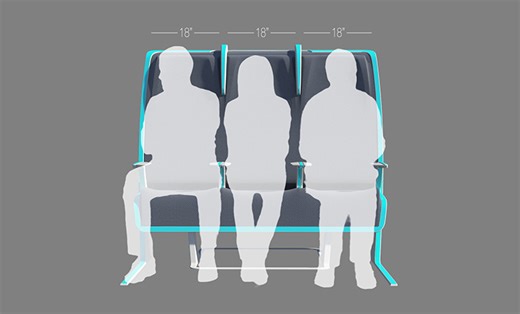 This Airplane Seat Shapeshifts To Your Body
