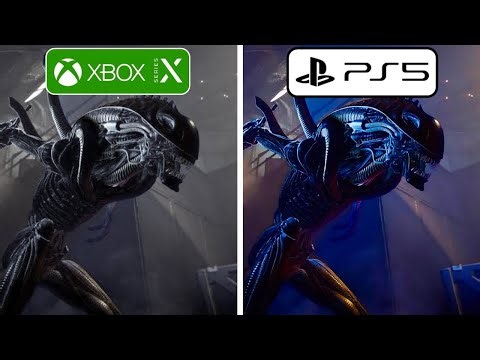 Alien Rogue Incursion Part One Evolved Edition PS5 vs Xbox Series X Graphics Comparison