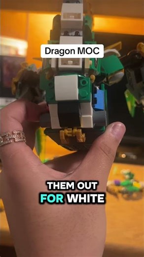 My dragon MOC working progress #collector #lego #legoninjago ￼￼