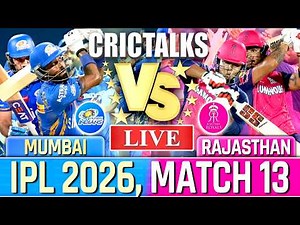 Live: MI vs RR Final Live Match Today IPL 2026 Score Commentary, Mumbai vs Rajasthan