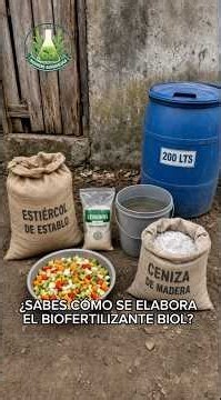 DO YOU KNOW HOW TO MAKE BIOL BIOFERTILIZER? #fertilizer #organic #agro #agriculture #agronomist