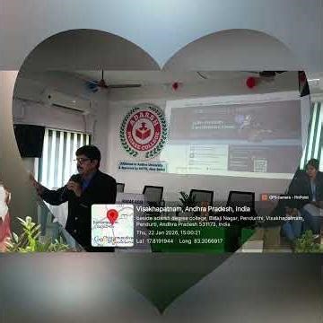 INVESTOR AWARENESS PROGRAM @ ADARSH DEGREE COLLEGE PENDURTHI VISAKHAPATNAM