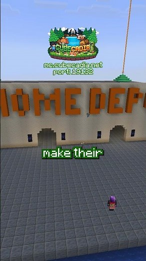 Home Depot in Minecraft #minecraft #minecraftsmp #smp #minecraftsurvival #minecraftserver #mcserver