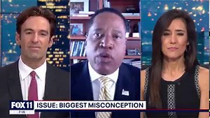 99K views · 1.8K reactions | Larry Elder blasts his critics and talks about his vision for California in this interview with Fox 11 Los Angeles. We talk about covid restrictions, school choice, homelessness, his views towards women & his family background. This interview with Marla Tellez and me originally aired on the FOX 11 News Special Report, which airs weeknights at 7PM. What did you think of what Larry said? What do you think about the recall? | Elex Michaelson | Facebook