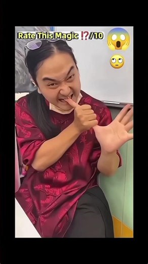 viral six seven finger plus mouth magic trick 😱#viral #magic #entertainment #shorts #trending