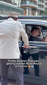 Pretty Arabian Princess getting out her Rolls Royce at Casino #monaco #luxury #trending #lifestyle | Million Dollar