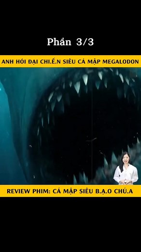 review phim cá mập p3#review #phimhay #fyp #xuhuong