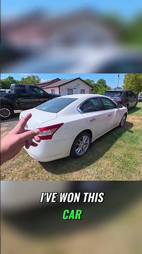 Unbelievable $600 Nissan Maxima My Winning Bid!