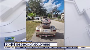 1989 Honda Gold Wing motorcycle