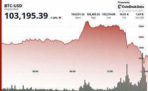 BTC, ETH, DOGE, ADA News: Bitcoin's Plunge Below $103K Spurs Liquidation Wave