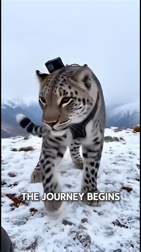 POV Snow Leopard Explores Himalayas’ Secret Cave 🐆