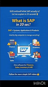 What is SAP? Sap beginner's Series #sap2026 #saptutorial #sapbeginner #sapbeginners