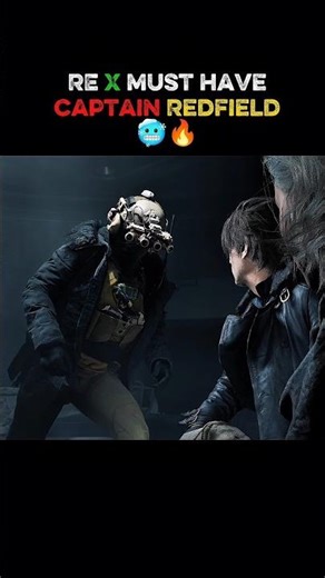 Captain Redfield in RE X ? Resident Evil requiem Leon #residentevilrequiem #gamingshorts