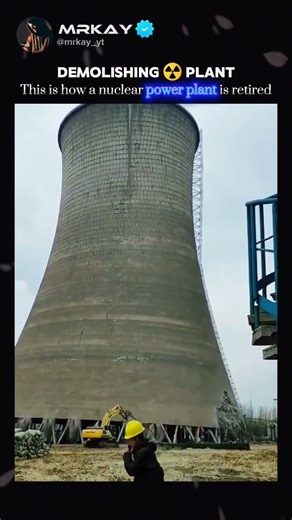 Demolition of Nuclear Plants ☢️🤯