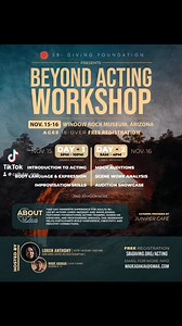 Lights, camera, action! 🎬 The Navajo Nation just made history with its first-ever FREE acting workshop, proudly brought to you by the SBi Giving Foundation & Cellular One. 🤩Aspiring actors dove into the world of performance, sharpening their skills with skits, mock auditions, and table reads led by producer/actor, Loren Anthony & filmmaker/ actor, Wade Adakai. To top it off, participants received professional headshots to jumpstart their portfolios and take the first step toward stardom. 🌟The