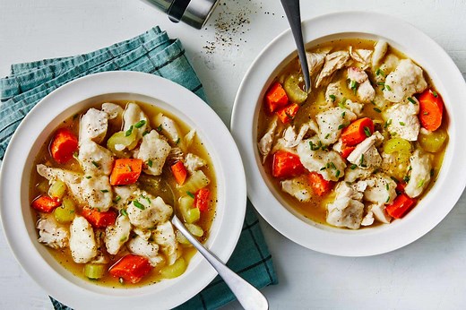 Old-Fashioned Chicken And Dumplings