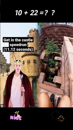 Castle speedrun (11.12 seconds) #funny #shorts