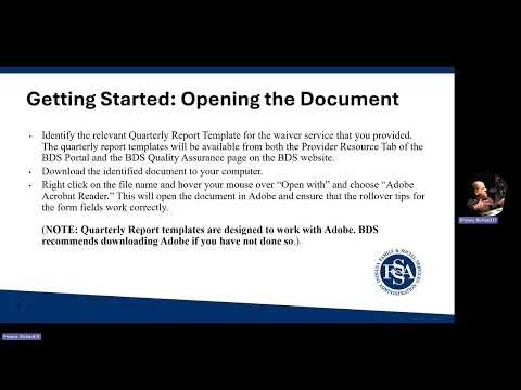 HCBS Waiver Provider Webinar Completing Quarterly Reports An Introduction June 30, 2026