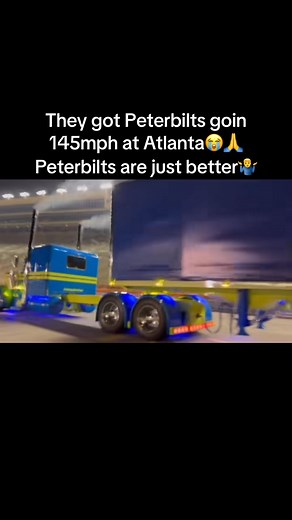 73K views · 885 reactions | Peterbilt going 145mph  #race #track #racetrack #peterbilt #semitruck #truck #semi Video Credits: @almotorsports | Drivers 1st | Facebook