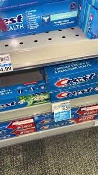 CVS toothpaste deal Pharmacy #cvs #cvsdeal #cvscouponing