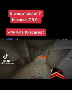 6 was afraid of 7 because 7.8.9 why was 10 scared? TikTok - iFunny