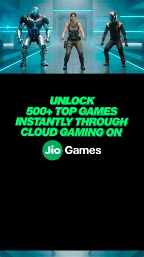Not to "jump" to a conclusion, but that's a pretty sweet deal! #JioGames #CloudGaming | Jio