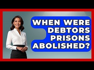 When Were Debtors Prisons Abolished? - Jail & Prison Insider