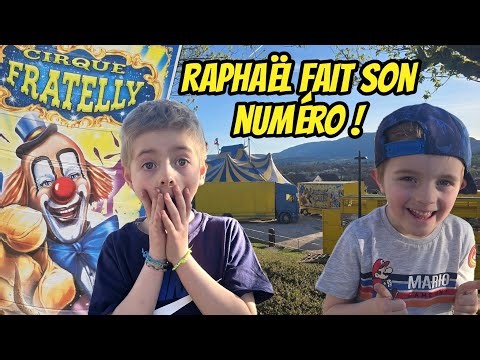FRATELLY CIRCUS: Raphael performs his act!