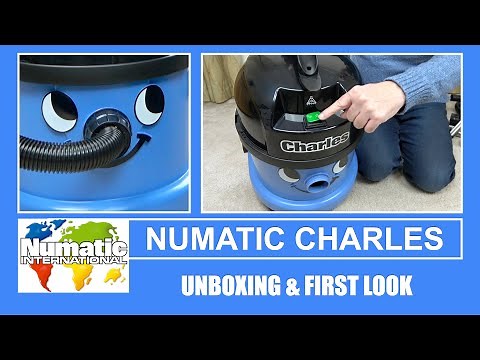 Numatic Charles Wet & Dry Vacuum Cleaner Unboxing & First Look
